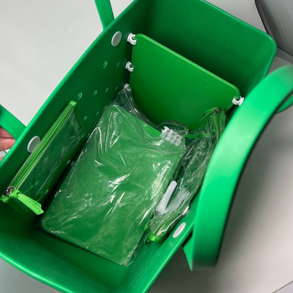 BOGG TOTE Bag Haul it All XL GREEN 18 x 14 - Picture 5 of 12